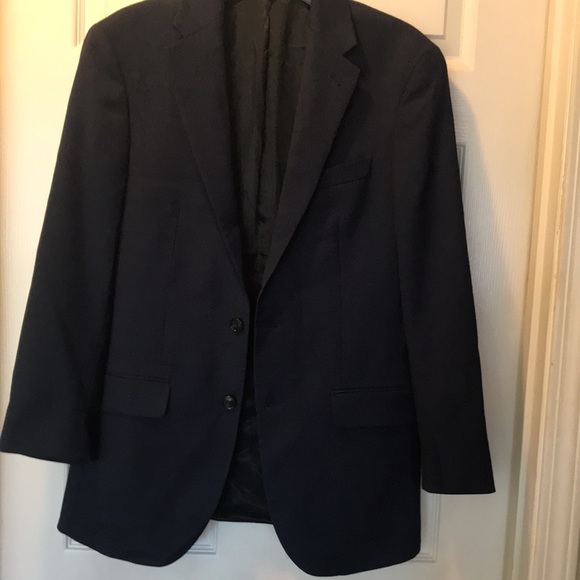 NWOT in black sports coat, size 38 regular. Color is black. By Jos A Bank - Picture 13 of 14